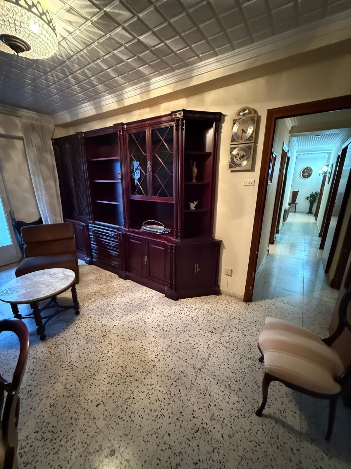 Sala d'estar de Pis en venda en  Murcia Capital amb Aire condicionat, Terrassa i Balcó