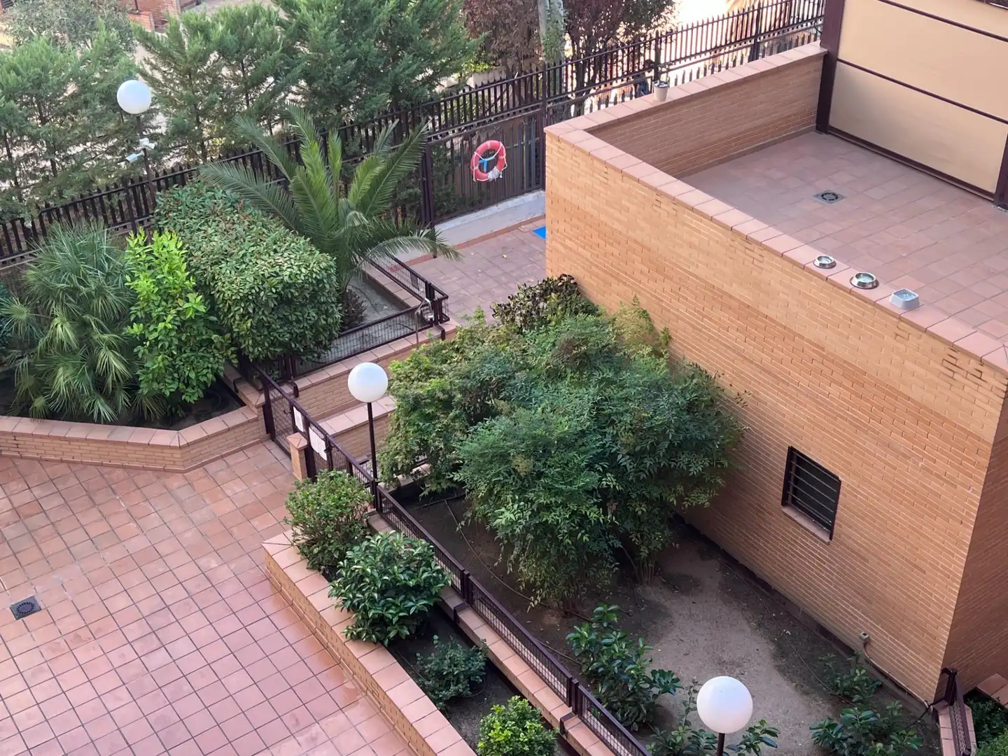 Terrace of Flat for rent in Madrid  with Air Conditioner, Heating and Private garden