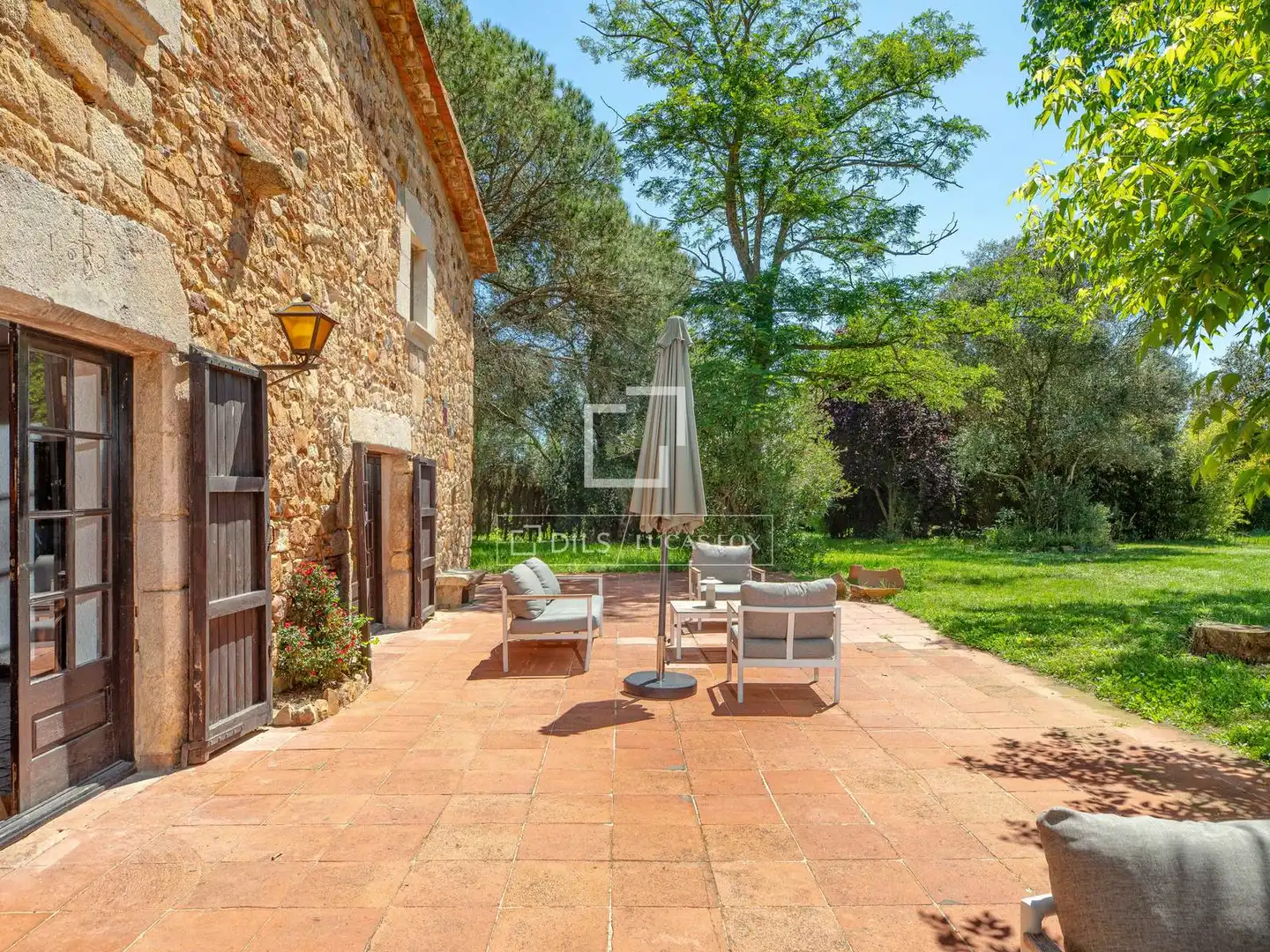 Casa rústica amb piscina en venda a Llagostera, imagen 7