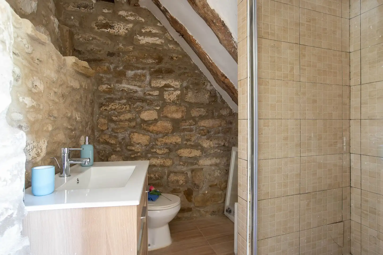 Badezimmer von Country house zum Verkauf in Guirguillano mit Heizung, Terrasse und Abstellraum