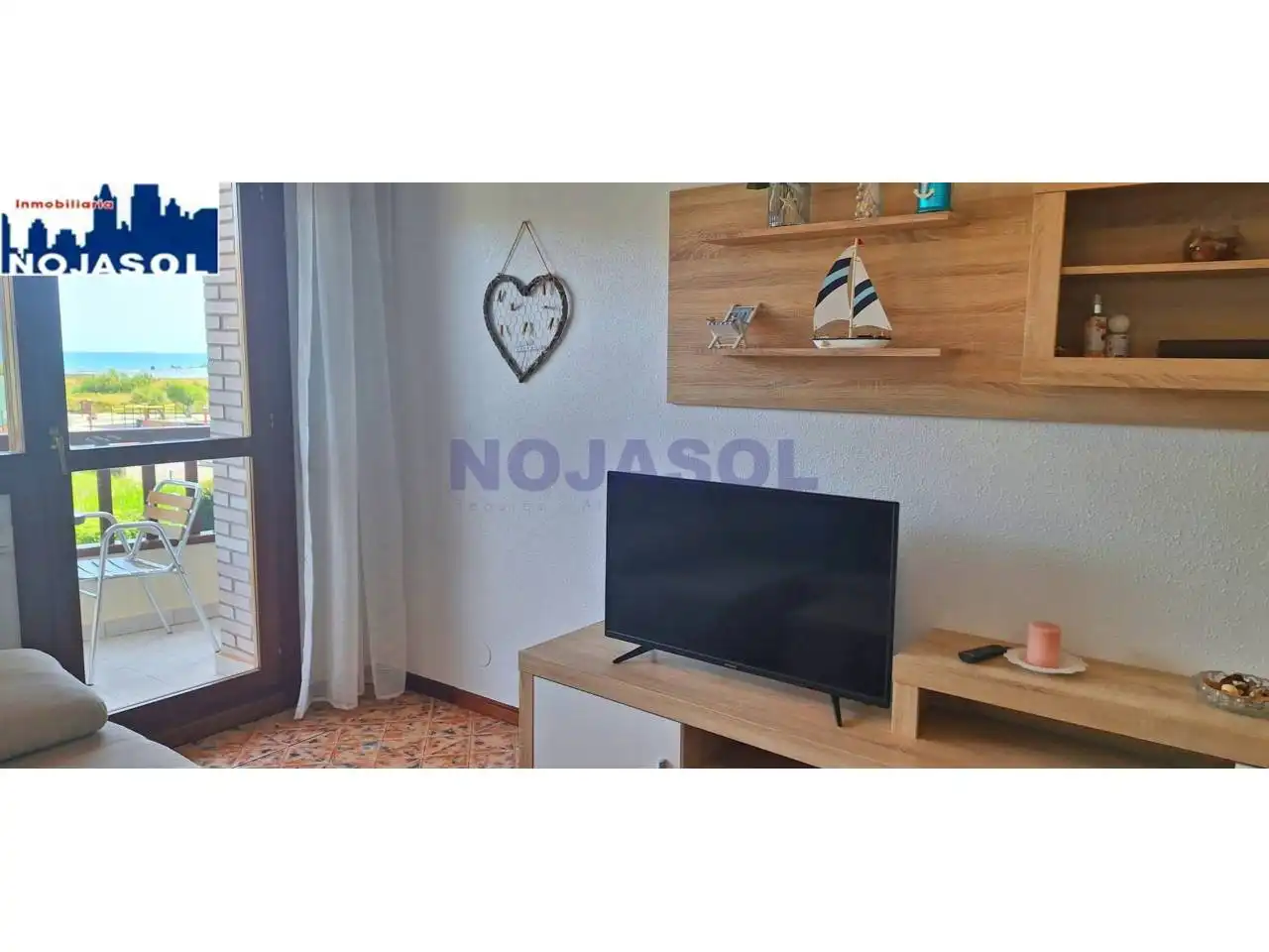 Wohnzimmer von Wohnung zur Miete in Noja mit Heizung, Terrasse und Möbliert
