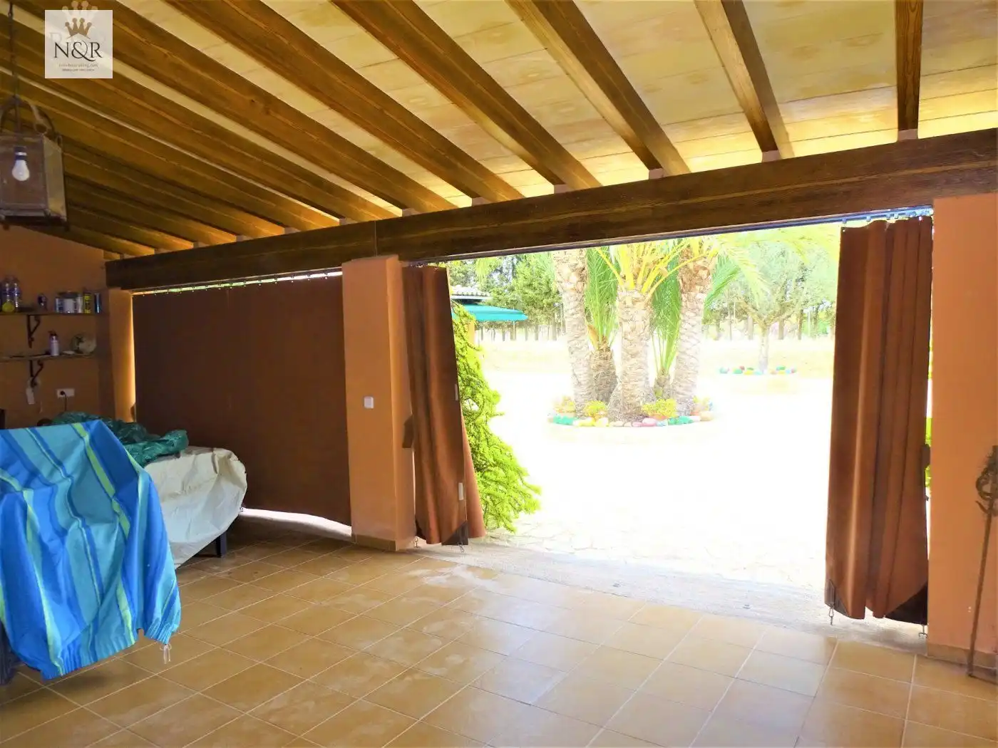 Terrassa de Finca rústica en venda en Inca amb Aire condicionat, Calefacció i Jardí privat