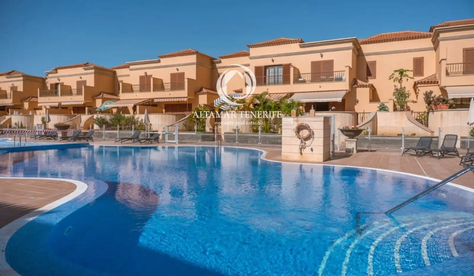 Exterior view of Detached homes for rent in Adeje  with Terrace, Swimming Pool and Furnished