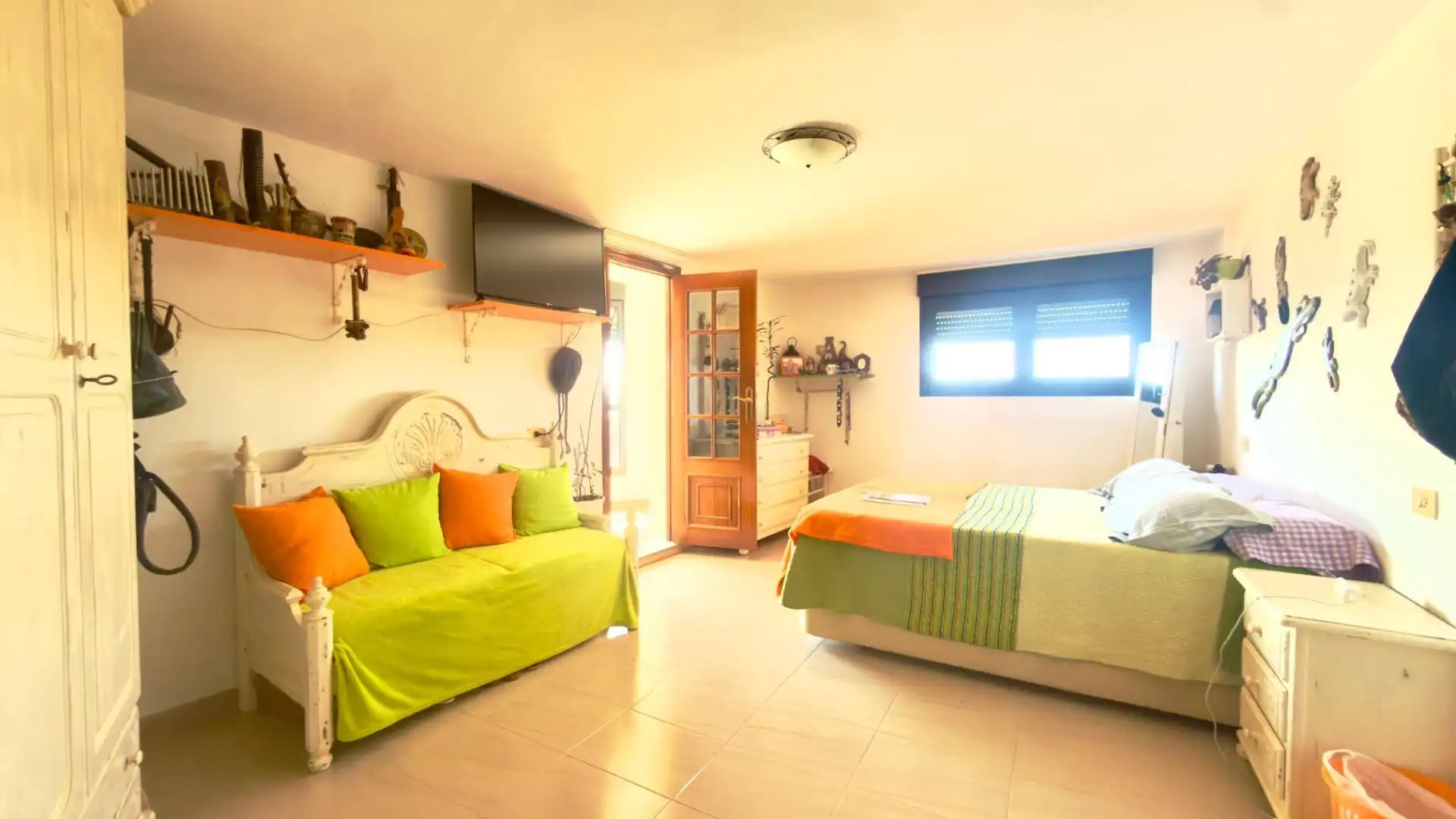 Bedroom of Houses for sale in Ribeira  with Heating, Private garden and Terrace