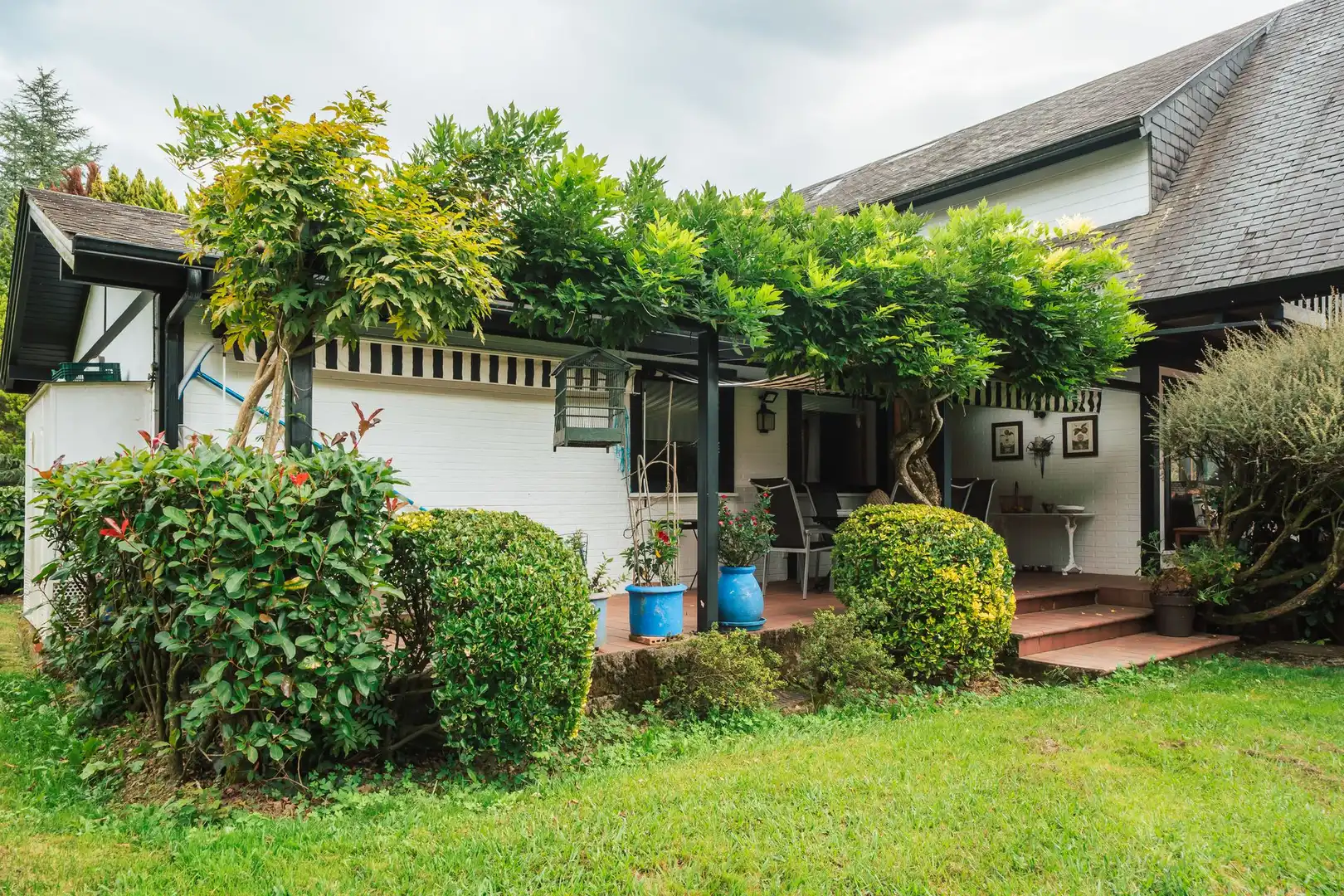 Jardín de Casa o chalet en venta en Fruiz con Aire acondicionado, Calefacción y Jardín privado