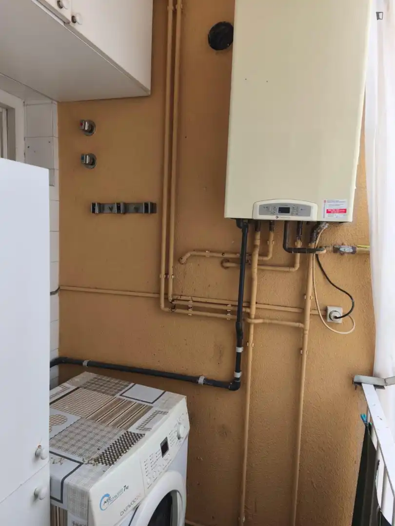 Apartamento de alquiler en Terrassa con Aire acondicionado, Calefacción y Amueblado