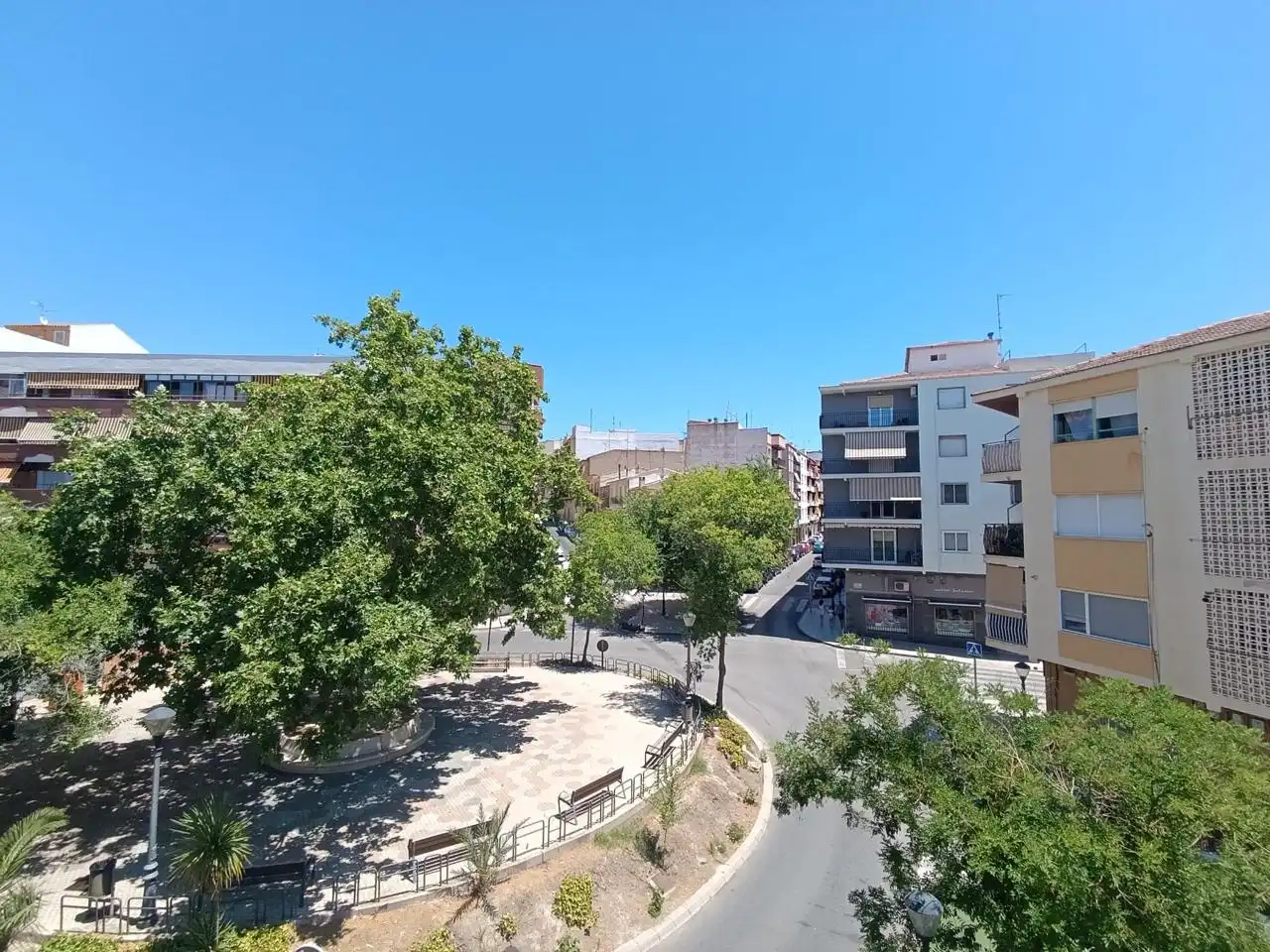 Exterior view of Flat for sale in Ibi  with Air Conditioner and Balcony