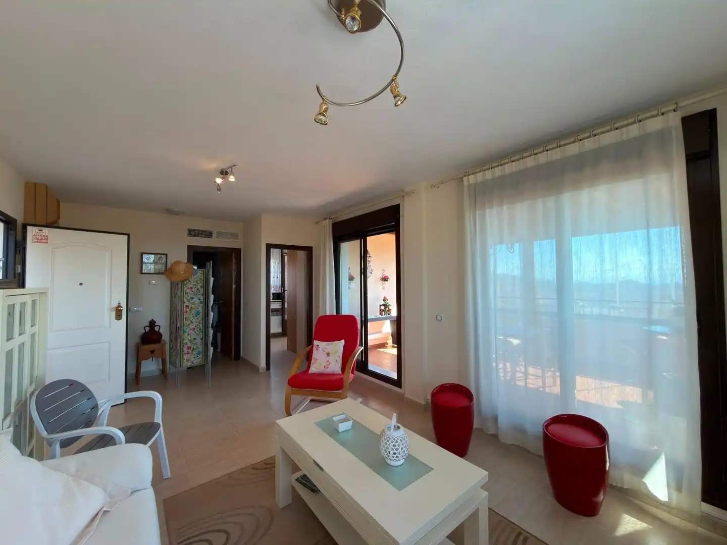 Sala de estar de Casa o chalet en venta en Águilas con Aire acondicionado, Calefacción y Terraza