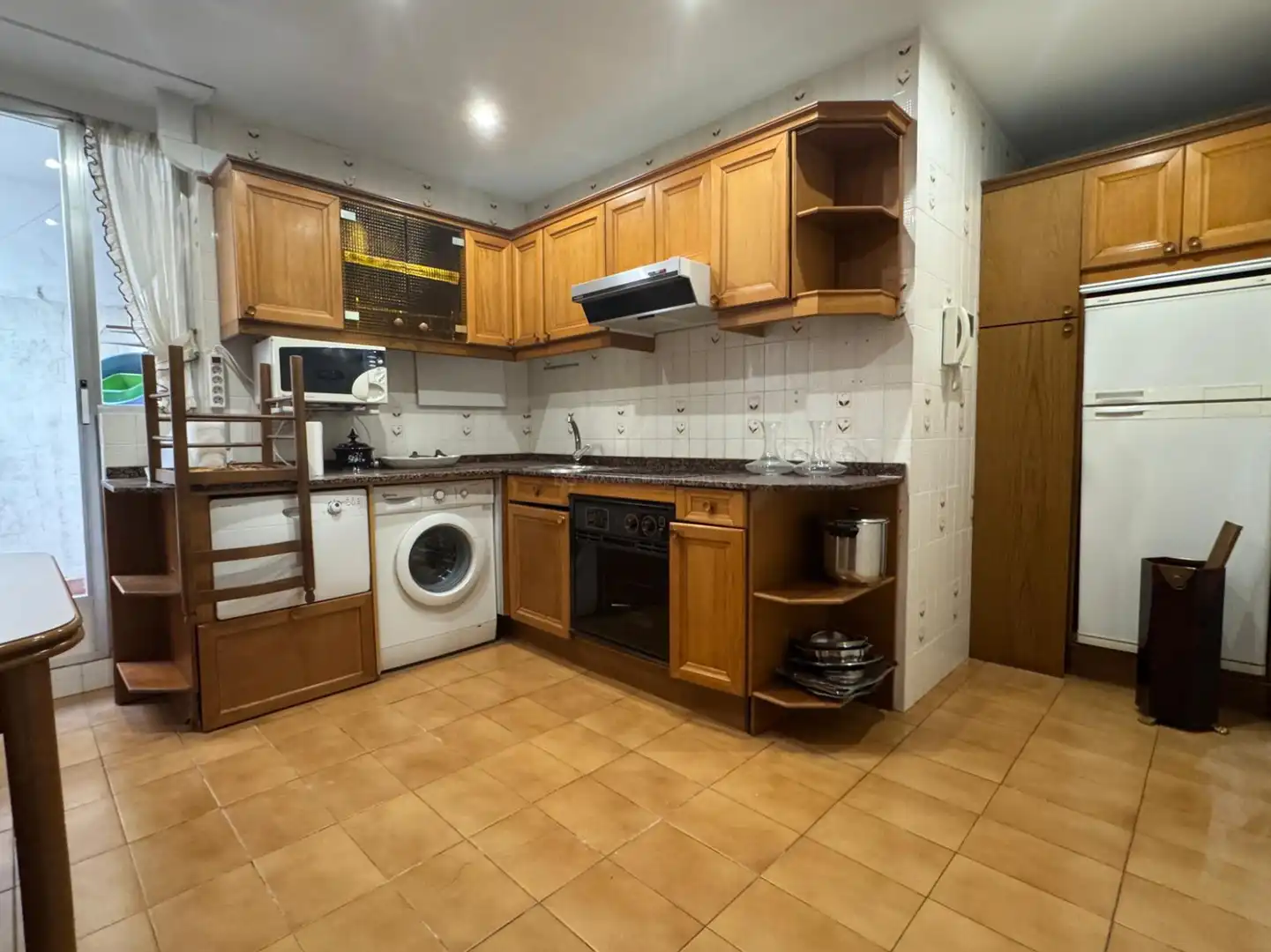 Kitchen of Flat for sale in  Logroño  with Heating, Parquet flooring and Terrace