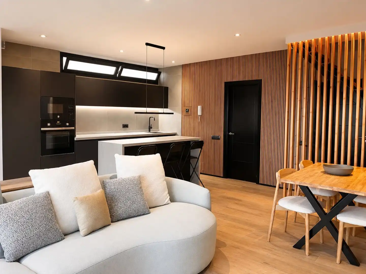 Sala d'estar de Casa o xalet de lloguer en Icod de los Vinos amb Jardí privat, Terrassa i Piscina