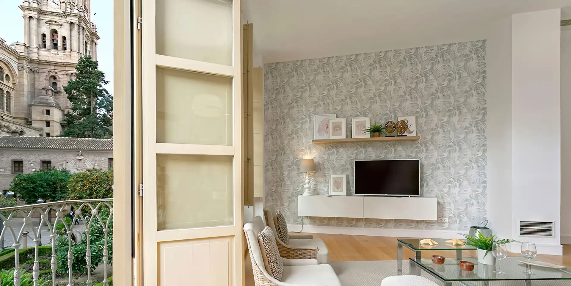 Sala de estar de Apartamento en venta en Centro