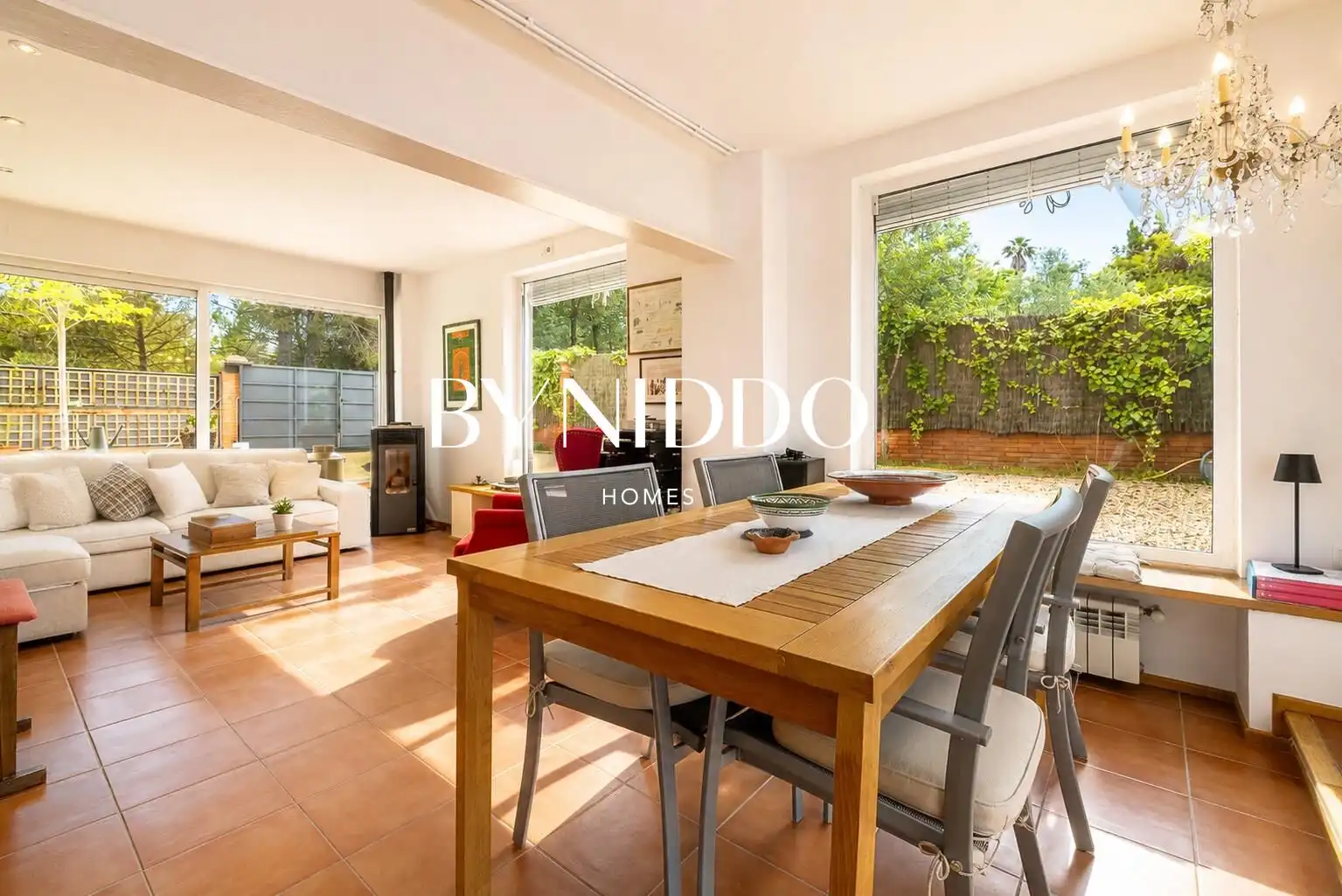 Jardí de Casa o xalet en venda en Sant Cugat del Vallès amb Aire condicionat, Calefacció i Jardí privat