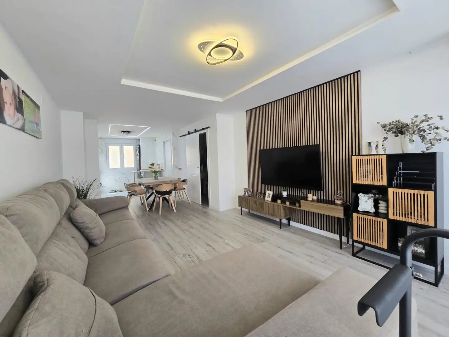 Living room of Flat for sale in Málaga  with Air Conditioner, Terrace and Storage room