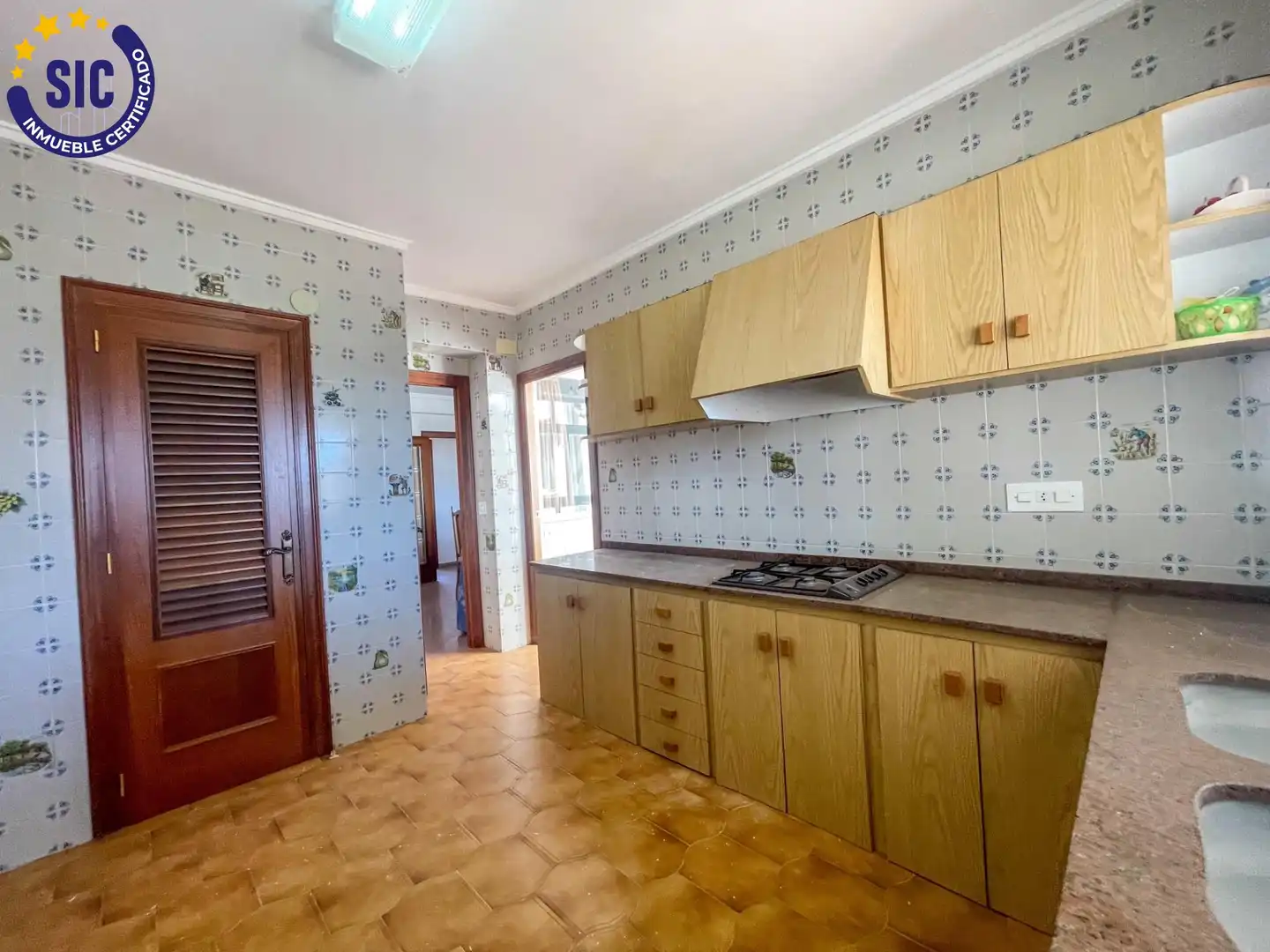 Cocina de Dúplex en venta en Chera con Calefacción, Jardín privado y Balcón