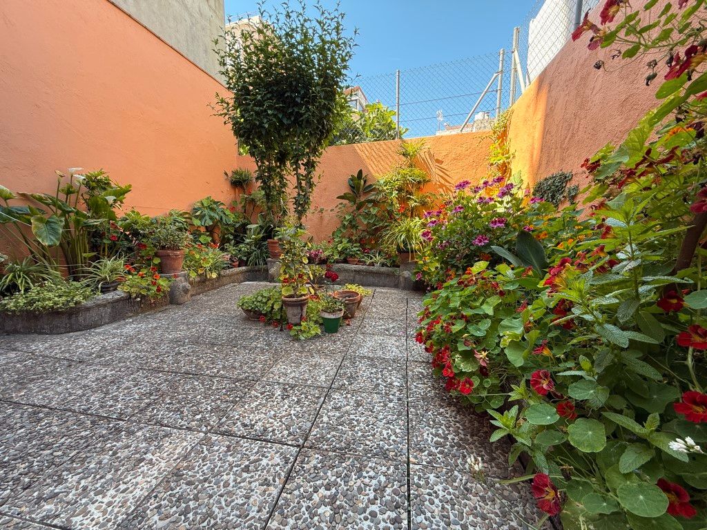 Garden of Single-family semi-detached for sale in Badalona  with Heating, Private garden and Terrace