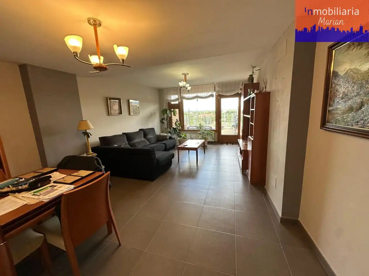 Sala de estar de Casa o chalet en venta en Aranda de Duero con Calefacción, Jardín privado y Terraza