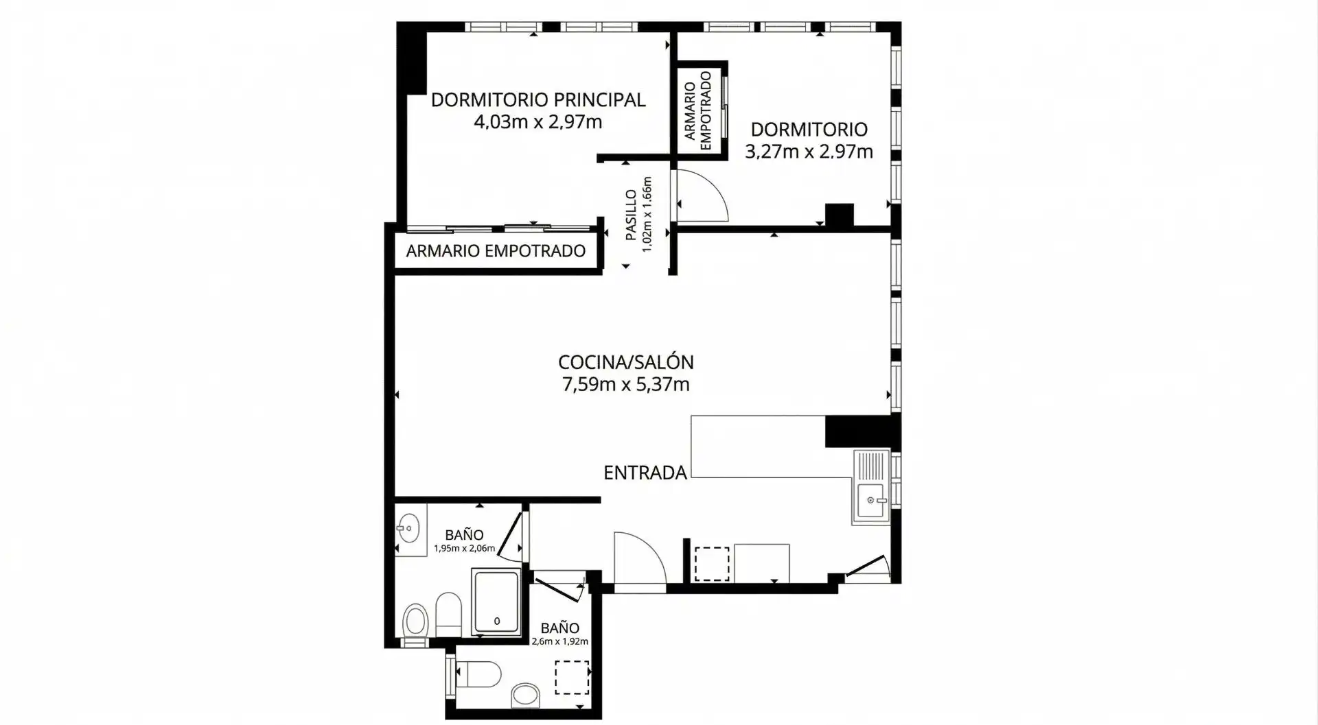 Appartement avec terrasse à vendre à Rubalcava, imagen 22