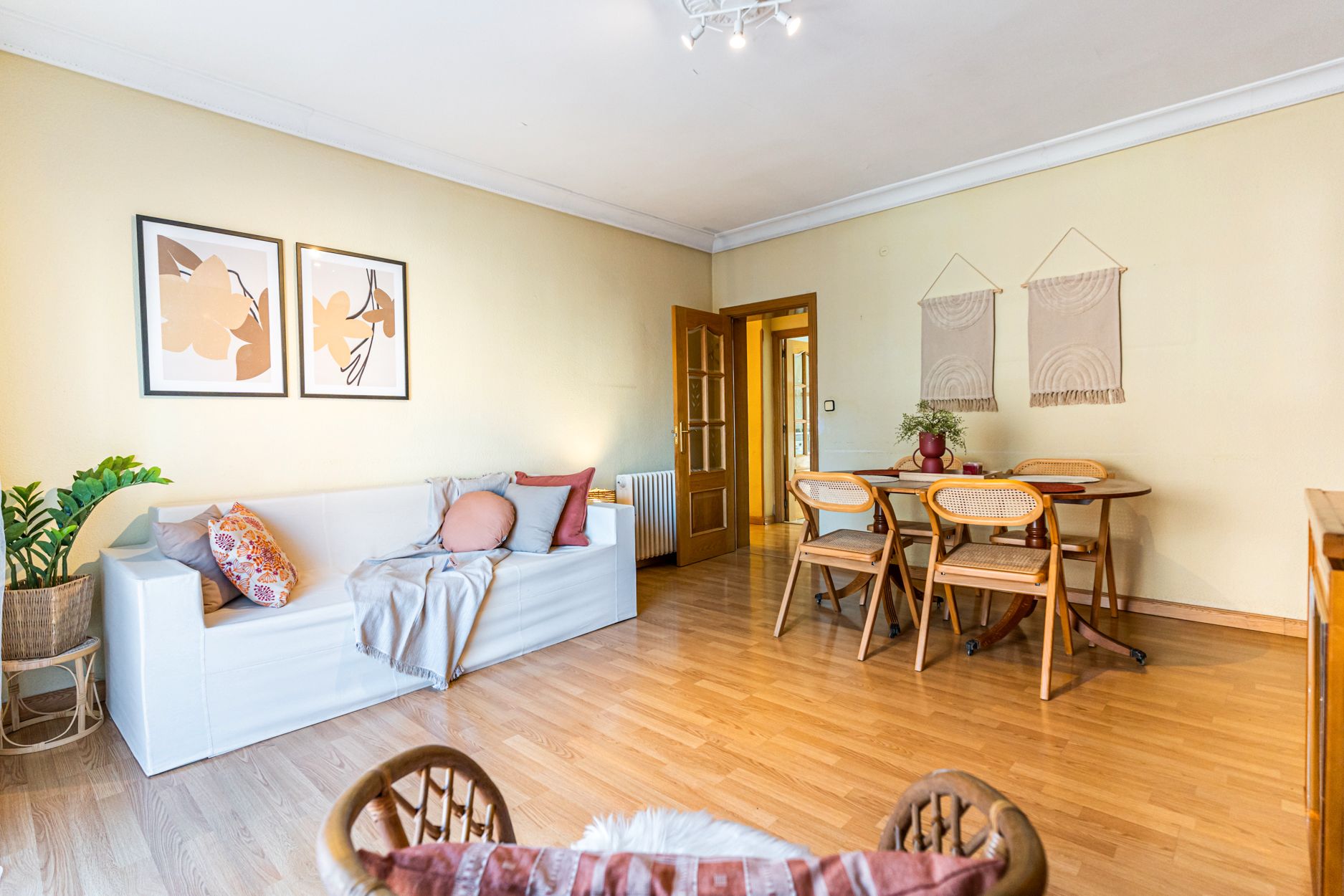 Sala de estar de Apartamento en venta en Leganés con Calefacción