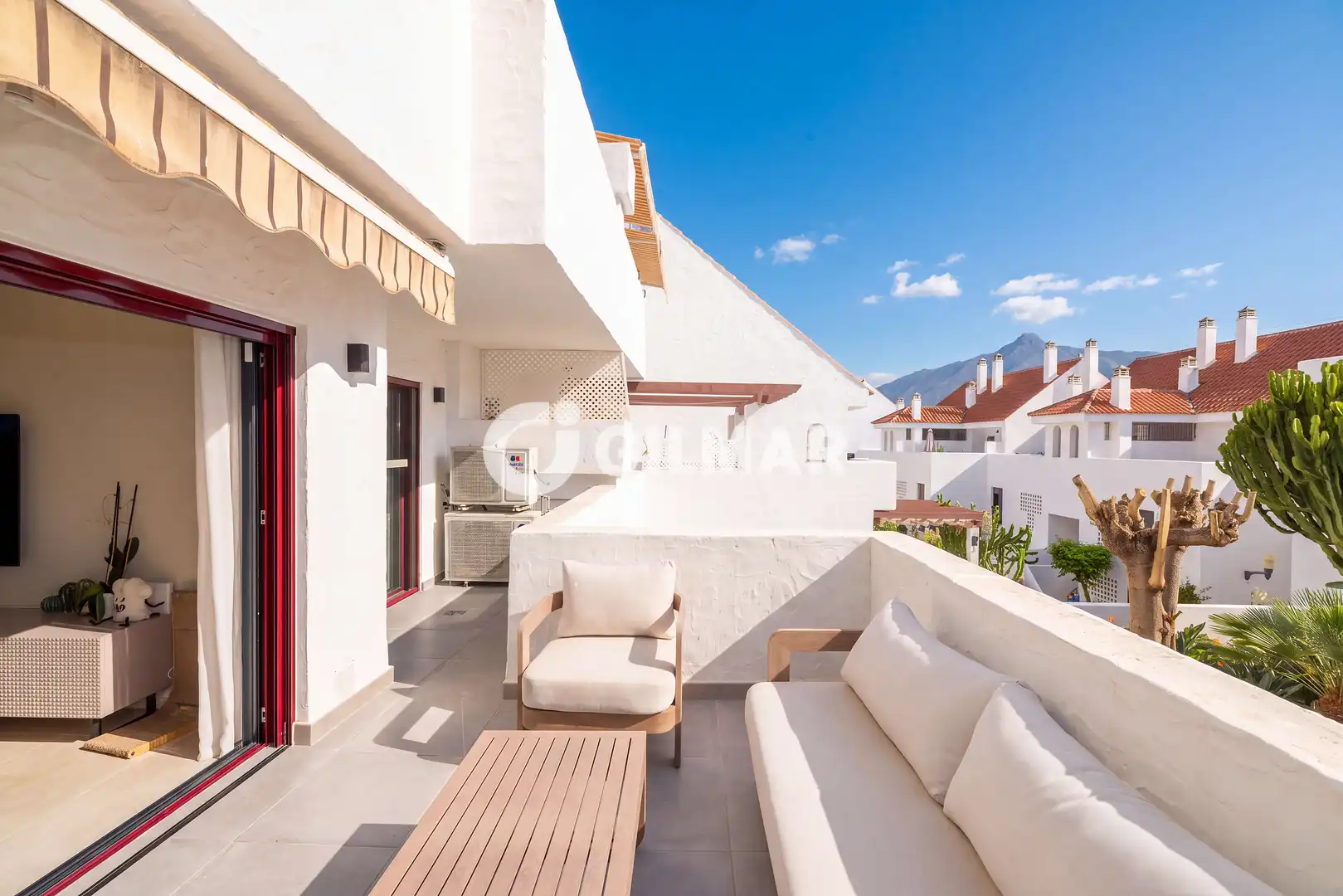 Terrassa de Apartament en venda en Nueva Andalucía