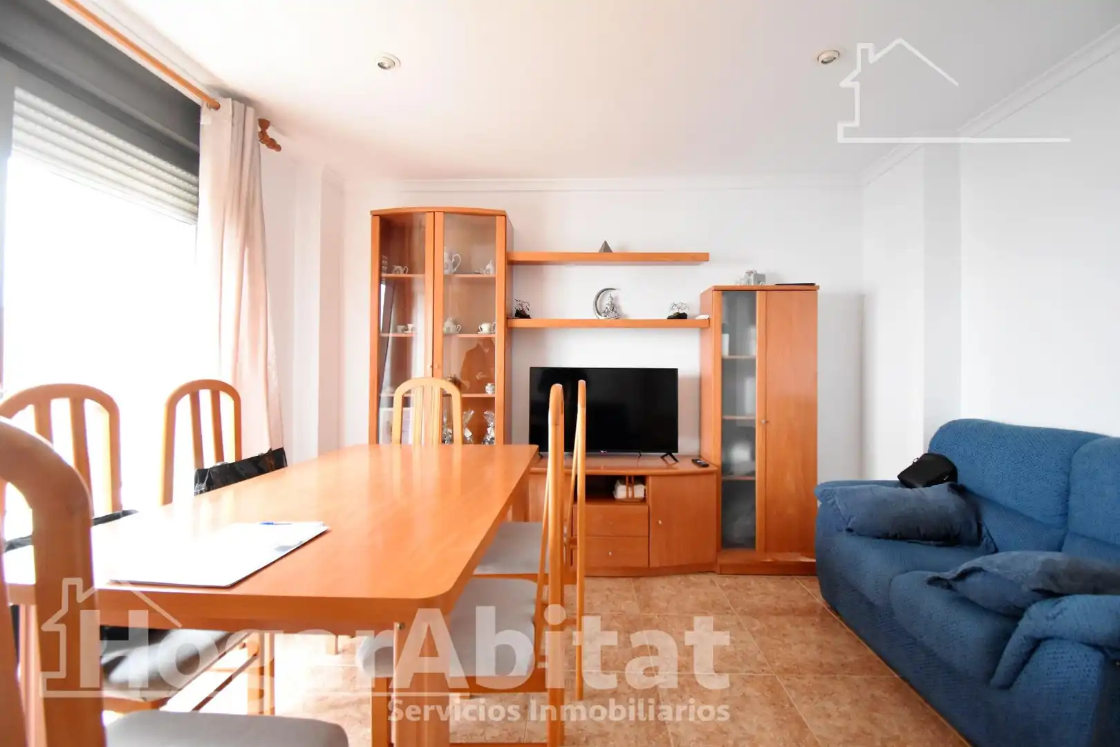 Sala de estar de Casa o chalet en venta en Benirredrà con Aire acondicionado, Terraza y Trastero