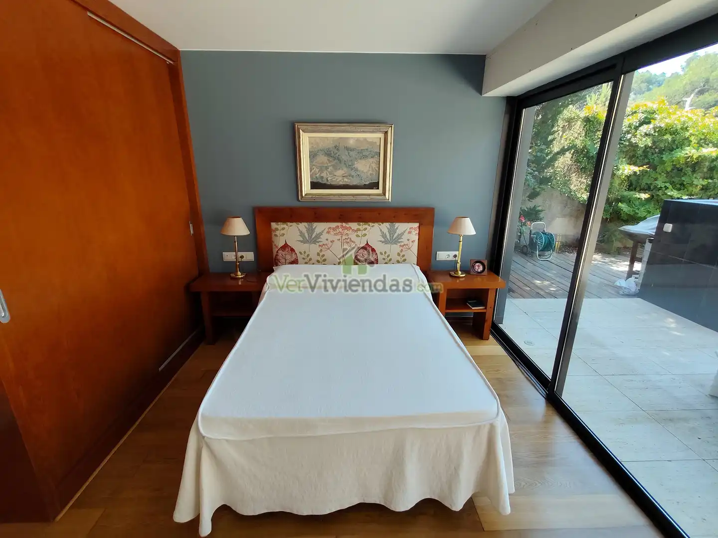 Dormitori de Casa o xalet en venda en Sant Cugat del Vallès amb Aire condicionat, Calefacció i Jardí privat