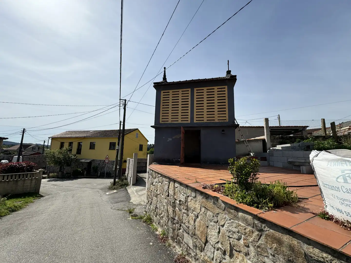 Vista exterior de Casa o chalet en venta en Valga con Jardín privado, Trastero y Horno