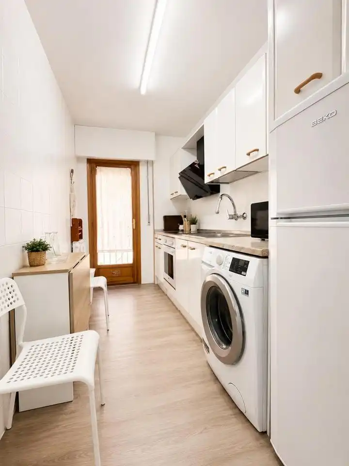 Küche von Wohnung zur Miete in Segovia mit Heizung, Terrasse und Möbliert