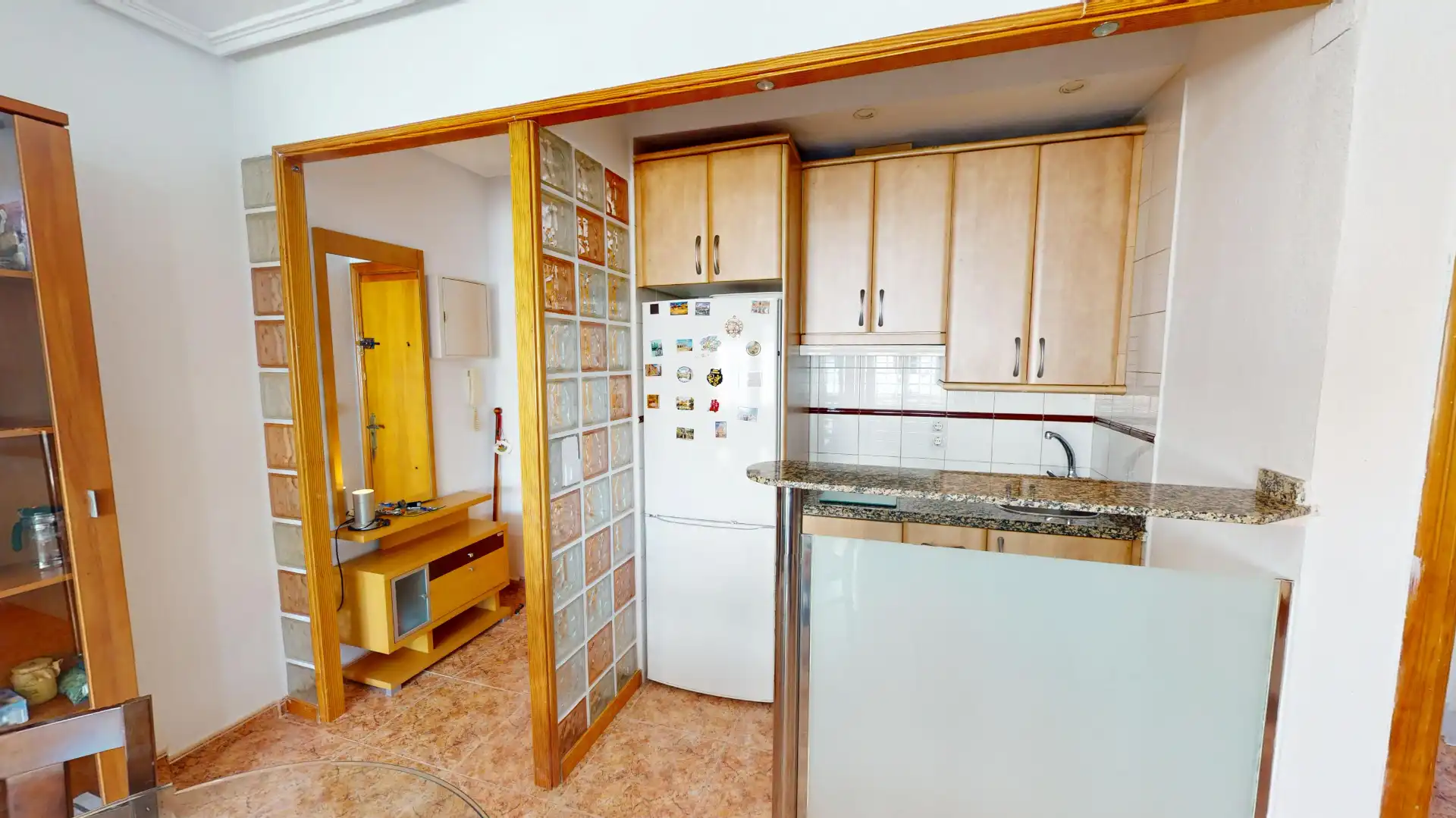 Küche von Wohnung zum Verkauf in Elche / Elx mit Klimaanlage, Möbliert und Ofen