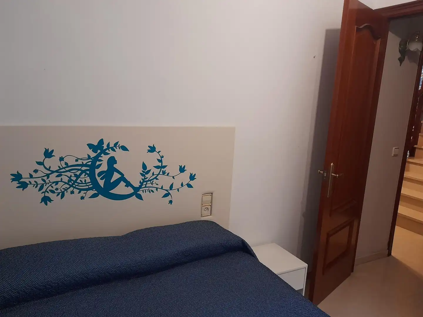 Schlafzimmer von Haus oder Chalet zur Miete in Premià de Mar mit Klimaanlage, Terrasse und Balkon