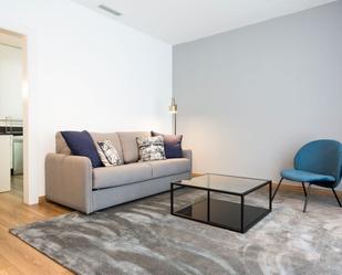 Living room of Flat to rent in  Barcelona Capital  with Air Conditioner and Balcony