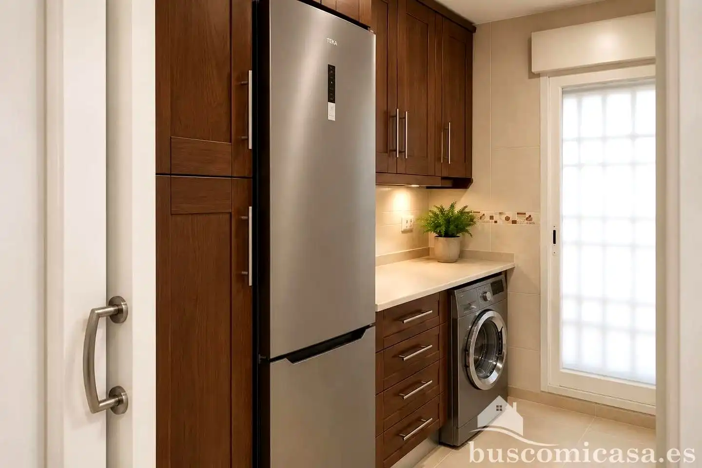 Kitchen of Ground floor for sale in Linares  with Air Conditioner, Parquet flooring and Furnished