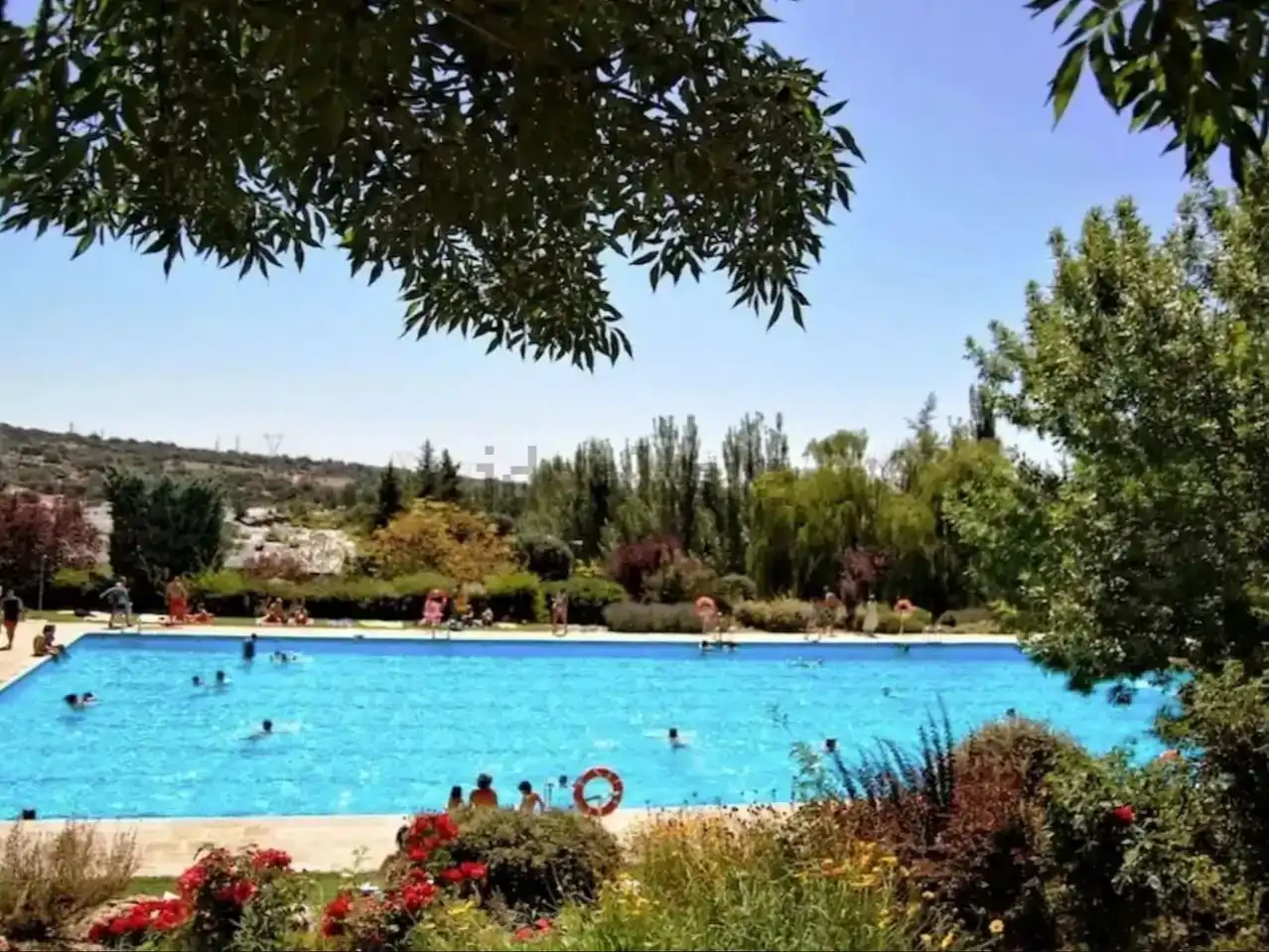 Piscina de Piso en venta en Galapagar con Jardín privado y Piscina