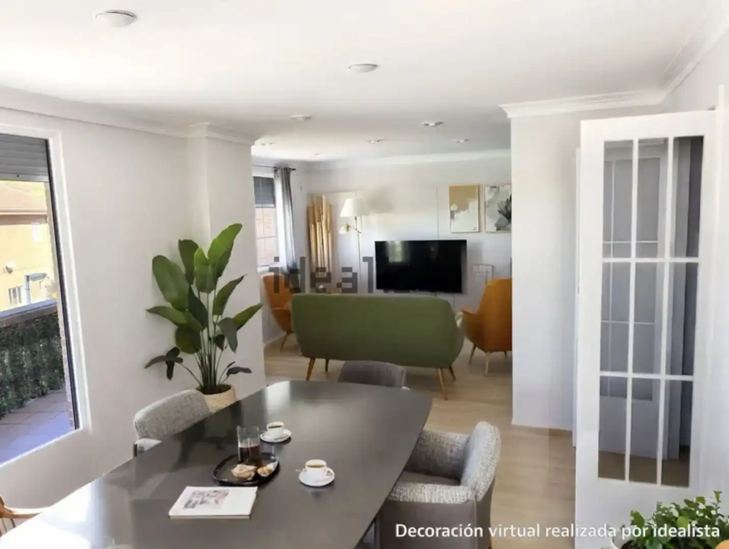 Sala d'estar de Pis en venda en Gijón 