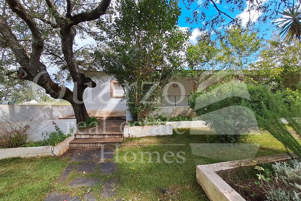 Exterior view of House or chalet for sale in Herrera de Alcántara  with Air Conditioner, Terrace and Furnished