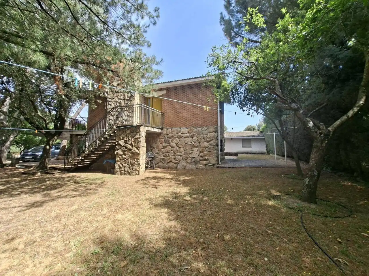 Vista exterior de Casa o chalet en venta en Moralzarzal con Calefacción, Jardín privado y Terraza