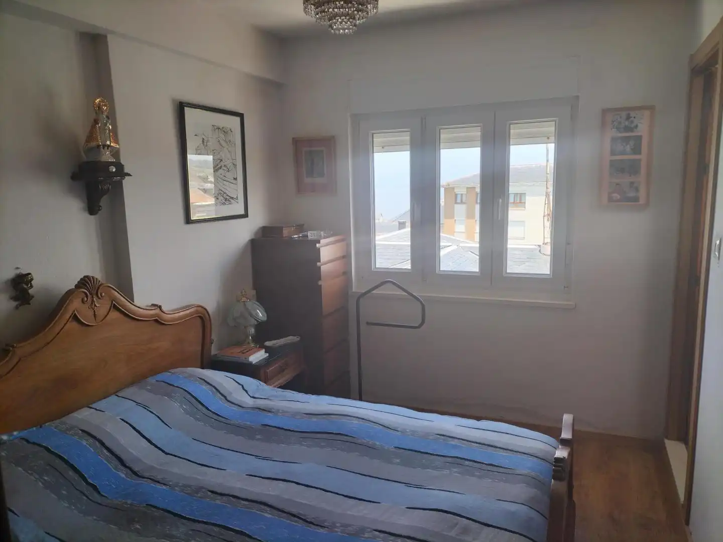 Bedroom of Flat for sale in Tapia de Casariego  with Heating, Terrace and Furnished
