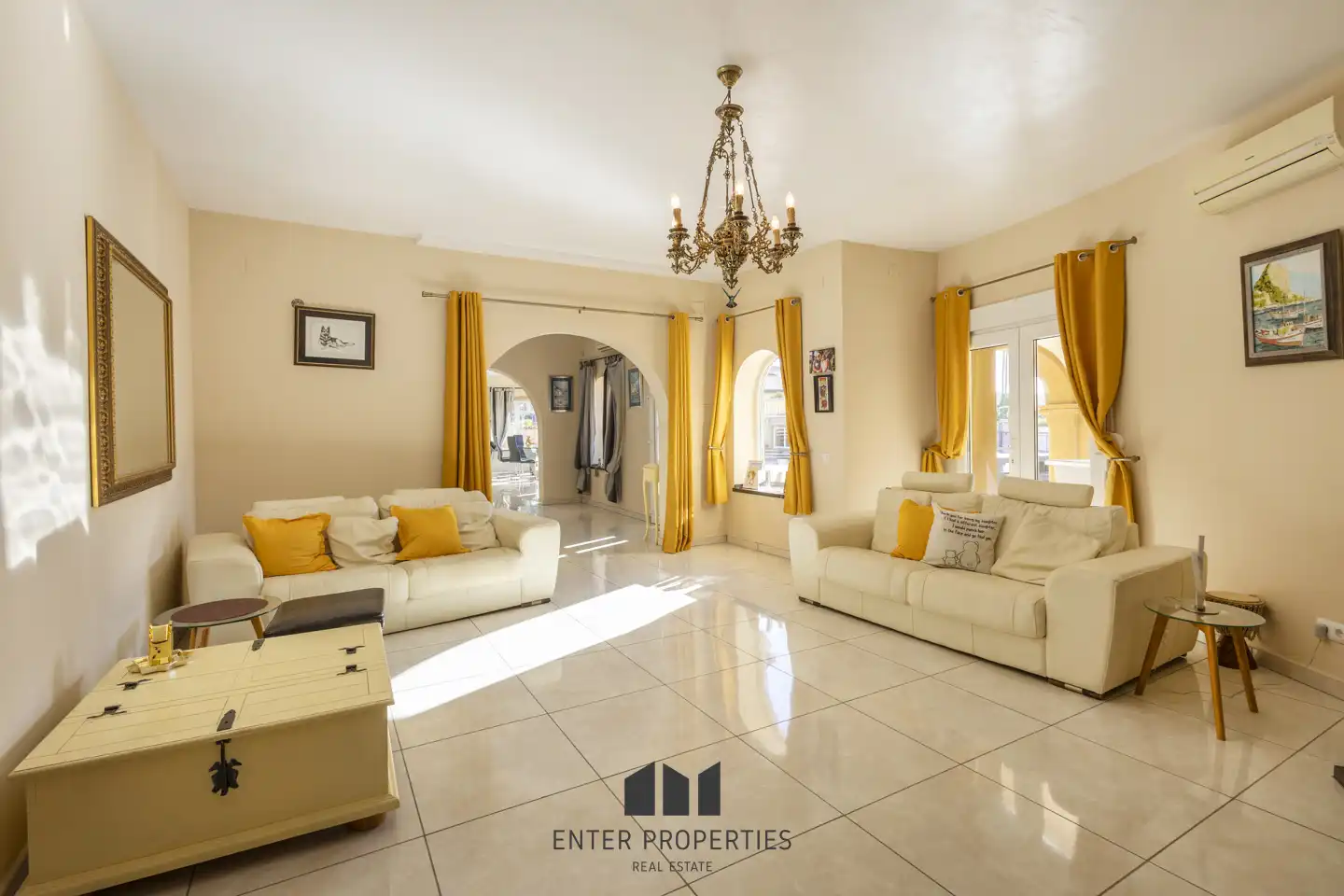 Sala de estar de Piso en venta en Moraira con Aire acondicionado, Calefacción y Piscina