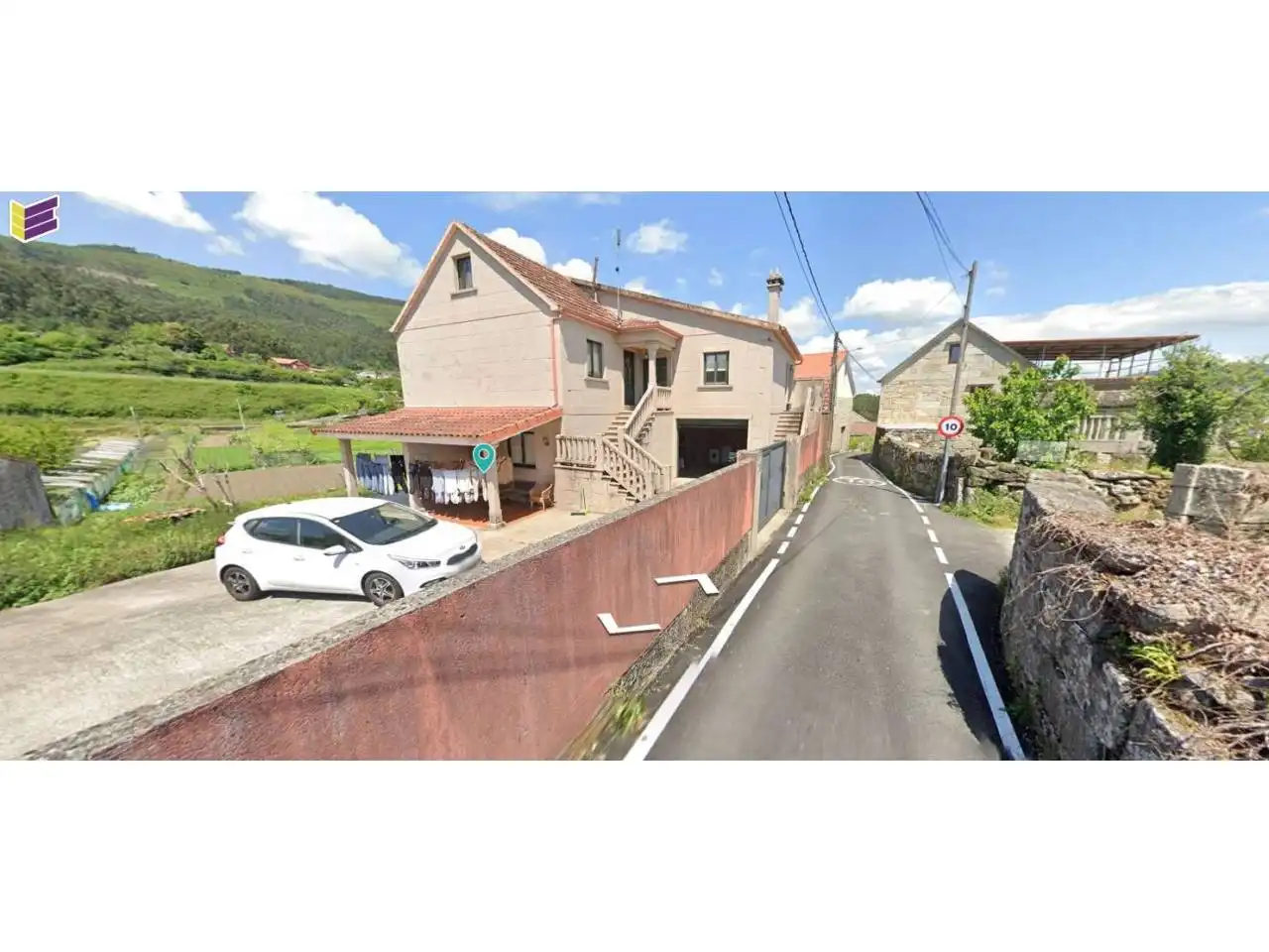 Vista exterior de Casa o chalet en venta en Vilaboa con Calefacción, Jardín privado y Terraza