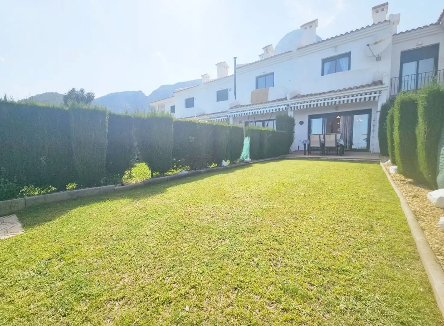 Garden of Houses for sale in Polop  with Private garden and Community pool