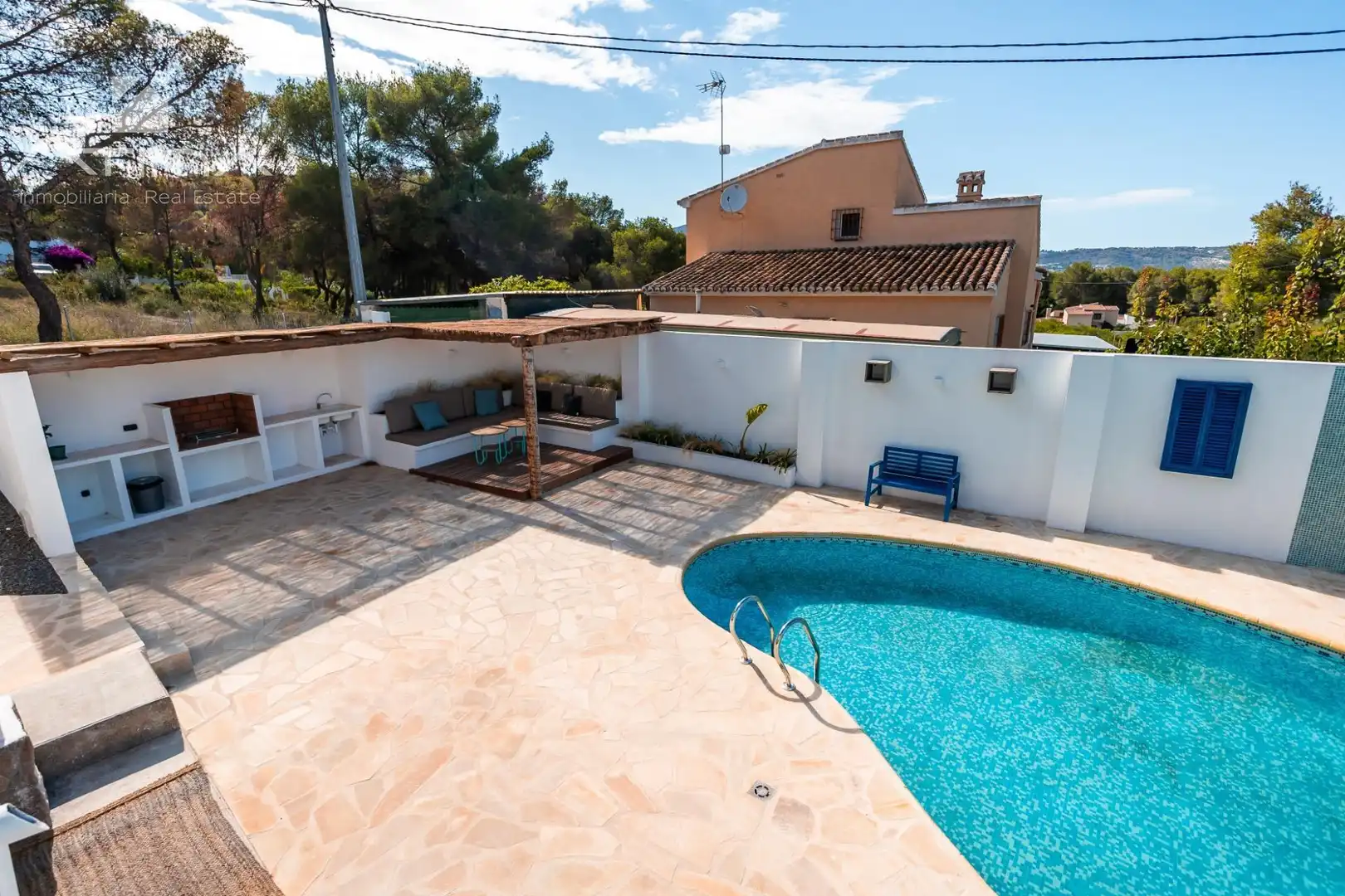 Swimming pool of Houses for sale in Jávea / Xàbia  with Air Conditioner, Private garden and Terrace