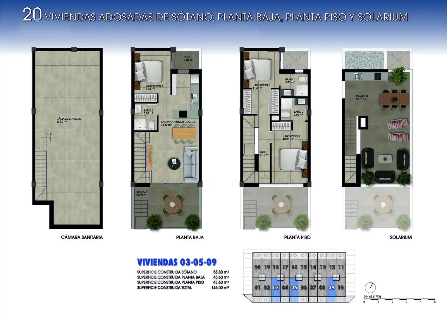 Casa a schiera in vendita a Avenida 8 de Marzo, 13, imagen 33