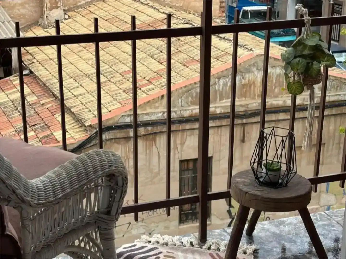 Balcony of Flat for rent in Elche / Elx  with Furnished and Balcony