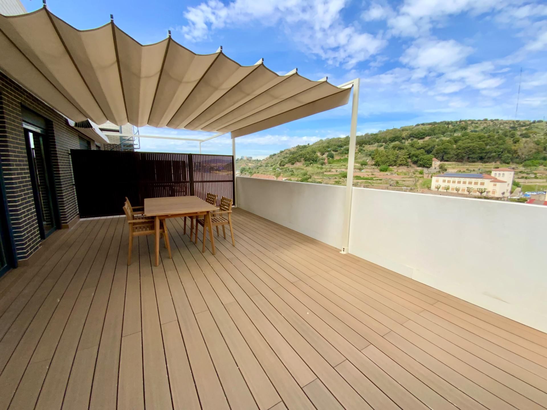 Terrace of Attic for sale in Montgat  with Air Conditioner, Terrace and Community pool