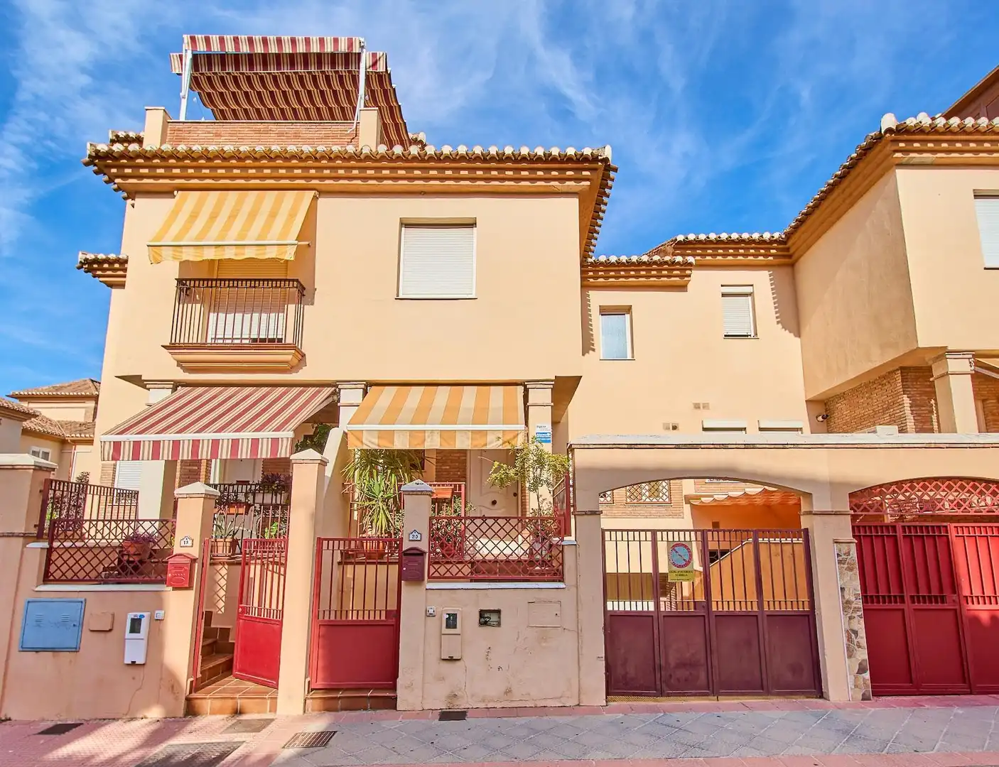 Exterior view of Detached homes for sale in Armilla  with Air Conditioner, Heating and Terrace