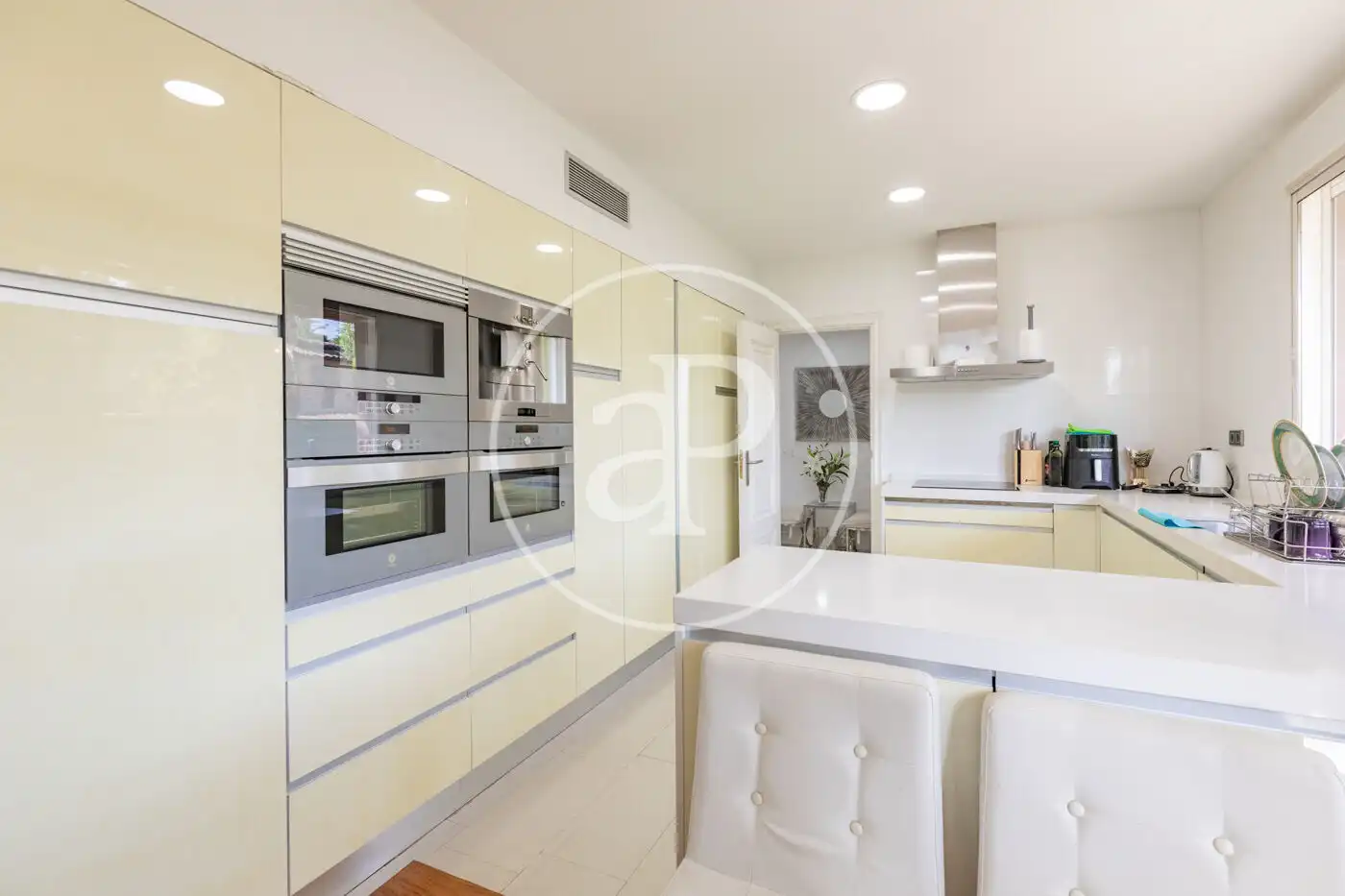 Cocina de Casa o chalet en venta en Fuente del Fresno con Aire acondicionado, Calefacción y Jardín privado