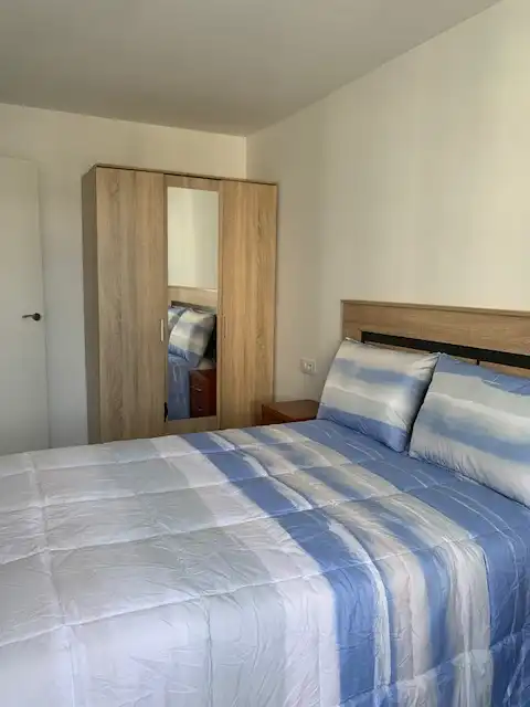 Bedroom of Flat for rent in Ferrol  with Air Conditioner, Heating and Furnished