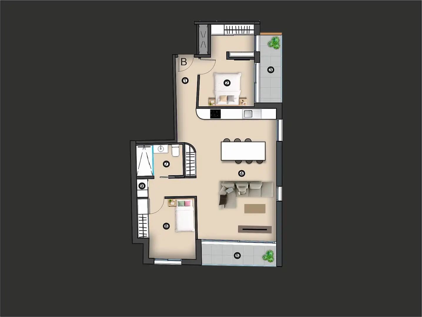 Apartament amb terrassa en venda a Centro, imagen 13