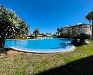 Swimming pool of Flat for sale in Oliva  with Air Conditioner, Terrace and Swimming Pool