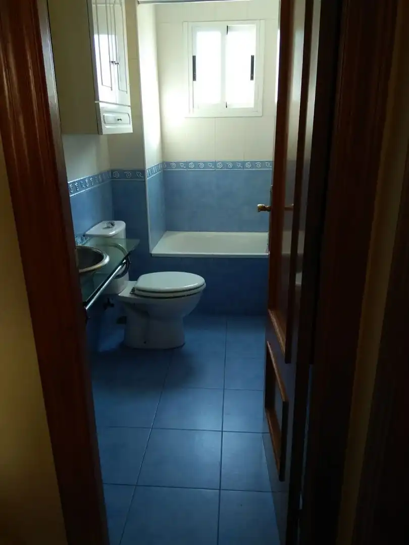 Bathroom of Flat for rent in Murcia  with Air Conditioner, Storage room and Furnished