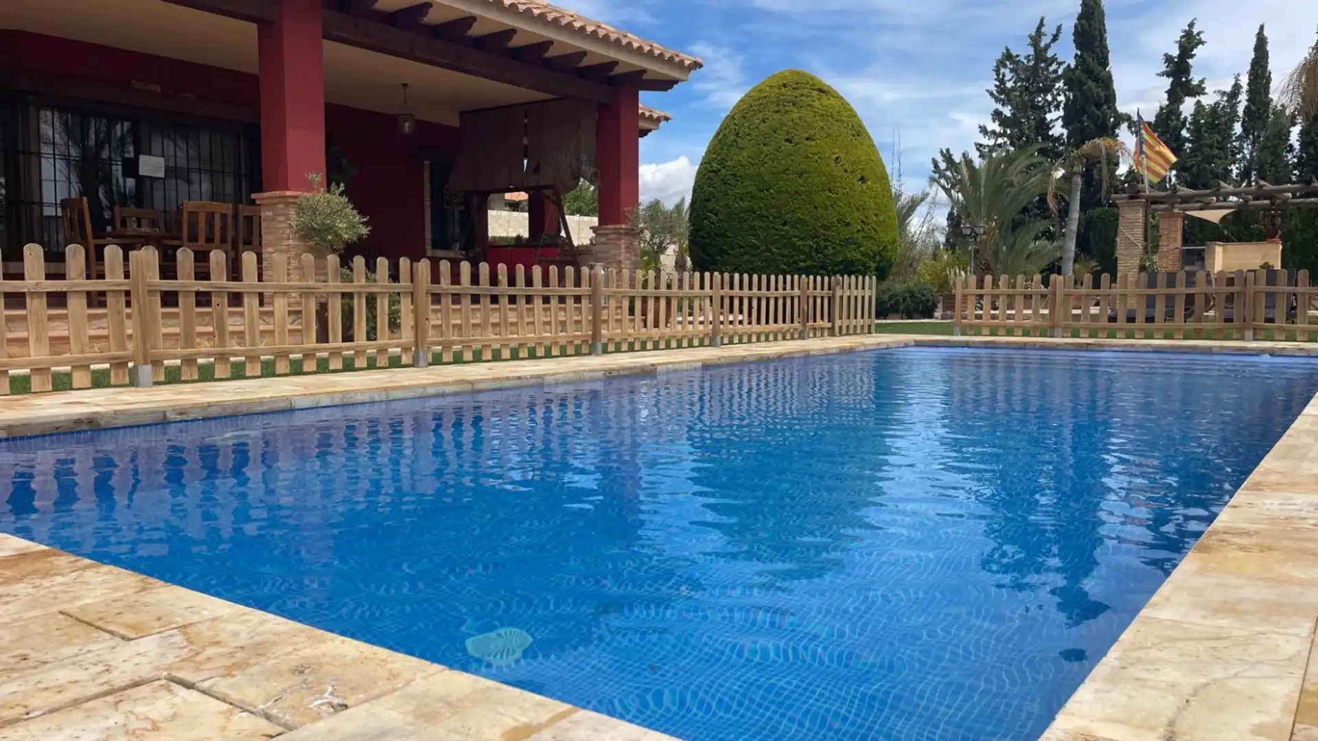 Swimming pool of Houses for rent in Elche / Elx  with Private garden, Swimming Pool and Furnished